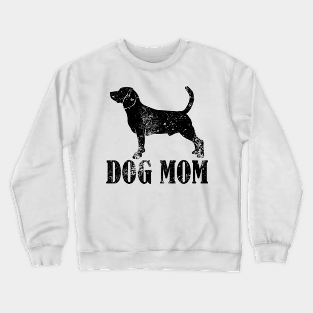 Beagles Dog Mom Crewneck Sweatshirt by AstridLdenOs